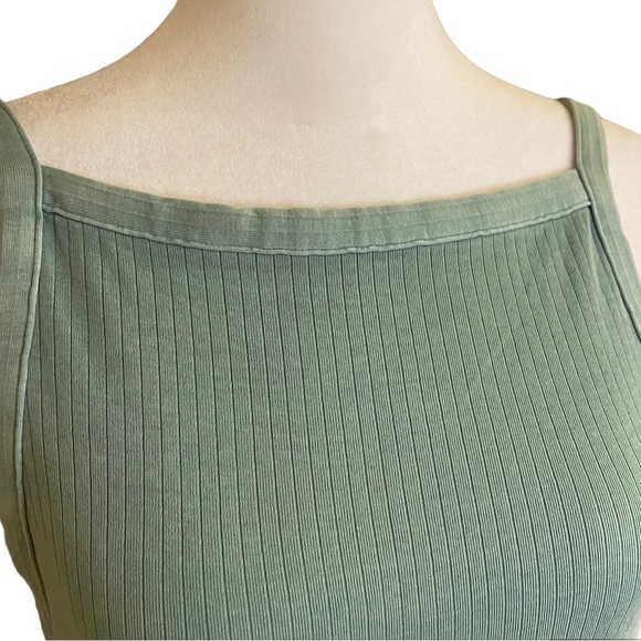 Free People Intimately High Neck Low Back Ribbed Tank - Picture 2 of 7